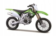 MAISTO Kawasaki KX 450F Motocykel 31101 1/12 MAISTO Kawasaki KX 450F Motocykel 31101 1/12