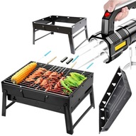 SKLADACÍ PRENOSNÝ TURISTICKÝ GRIL + BATERKA SKLADACÍ PRENOSNÝ TURISTICKÝ GRIL + BATERKA