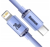 BASEUS USB-C RÝCHLE NABÍJACÍ KÁBEL PRE LIGHTNING IPHONE 20W PD KÁBEL BASEUS USB-C RÝCHLE NABÍJACÍ KÁBEL PRE LIGHTNING IPHONE 20W PD KÁBEL