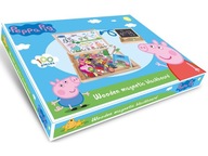 Magnetická tabuľa s kriedou HH POLAND Peppa Pig Magnetická tabuľa s kriedou HH POLAND Peppa Pig
