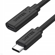 Unitek C14086BK USB-C 10Gbps, 4K predlžovací kábel