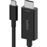 Video kábel USB-C / HDMI 2.1, 8K, HDR10+ Belkin 2m