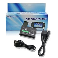 AC nabíjačka, napájací zdroj, USB kábel, PS VITA 1004