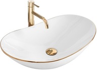 Keramické umývadlo Royal 60 Gold Edge Keramické umývadlo Royal 60 Gold Edge
