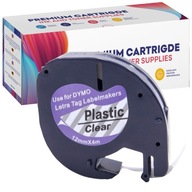 DYMO LetraTag páska 12x4mm 12268 priehľadná DYMO LetraTag páska 12x4mm 12268 priehľadná