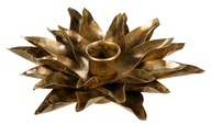 KVETOVÝ SVIEC starozlatý pr. 16 cm KVETOVÝ SVIEC starozlatý pr. 16 cm