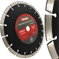 DIAMANTOVÝ DISK BETÓNOVÁ KOCKA TEHLA SEGMENT 230MM DIAMANTOVÝ DISK BETÓNOVÁ KOCKA TEHLA SEGMENT 230MM