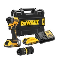 NÁRAZOVÝ SKRUTKOVAČ 2x2Ah DeWALT DCF850D2T +DT7508