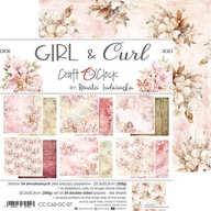 Girl & Curl- 20x20 Papers Set Girl & Curl- 20x20 Papers Set