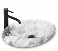 ROXY L.GRAY STONE Keramické umývadlo na dosku ROXY L.GRAY STONE Keramické umývadlo na dosku