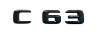 Odznak C63 Mercedes Emblem čierny Odznak C63 Mercedes Emblem čierny