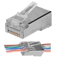 NEKU RJ45 Priechodné zástrčky 8P8C FTP Cat.6 100ks NEKU RJ45 Priechodné zástrčky 8P8C FTP Cat.6 100ks