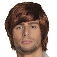 skvelý pánsky karneval BROWN HAIR skvelý pánsky karneval BROWN HAIR