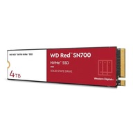 Western Digital WD Red SN700 4TB PCIe M.2 SSD Western Digital WD Red SN700 4TB PCIe M.2 SSD