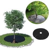 Okrúhle rohože proti burine. Sada 5 ks, 1200 mm