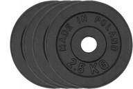HMOTNOSŤ LIATINY 4x2,5kg SET disk disk 31