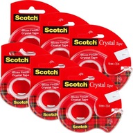 Silný zásobník Scotch Crystal Tape 6 Silný zásobník Scotch Crystal Tape 6