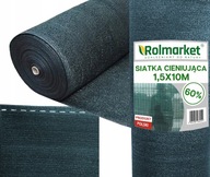 Sieť na maskovanie plotu 1,5x10m 60%