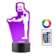 3D LED nočné svetlo Purple Guy Fnaf Name Darček 3D LED nočné svetlo Purple Guy Fnaf Name Darček