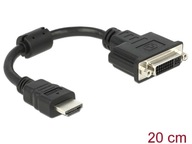 ADAPTÉR HDMI(M)->DVI-D(F)(24+5) DUAL LINK 20CM