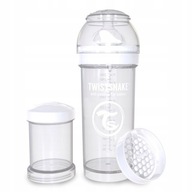 Twistshake Antikoliková fľaša 260 ml Biela Twistshake Antikoliková fľaša 260 ml Biela
