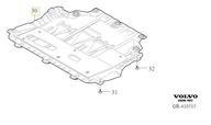 Kryt motora VOLVO V40 CC, originál OE 3