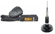 Rádio CB ALBRECHT 6120 VOX mini anténa Sirio ML145