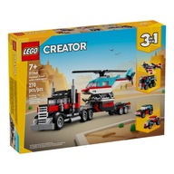 LEGO Creator 3 v 1 (31146) - Valník a helikoptéra