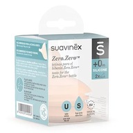 Suavinex Zero Nipple SLOW FLOW 2 ks 0m+ Suavinex Zero Nipple SLOW FLOW 2 ks 0m+