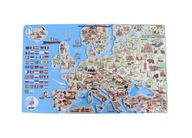 Magnetická mapa Európy XXXL