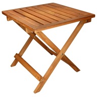 Záhradný stôl z borovicového dreva 46x46x46 cm