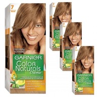 Farba na vlasy Garnier Color Naturals 7 Blond x 4 Farba na vlasy Garnier Color Naturals 7 Blond x 4