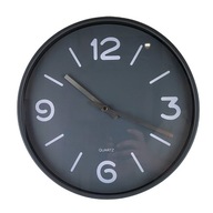 GRAFITOVÉ HODINY 30CM MINIMALISTICKÉ MODERNÉ GRAFITOVÉ HODINY 30CM MINIMALISTICKÉ MODERNÉ