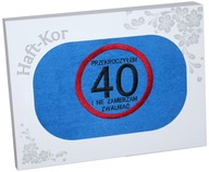 UTERÁK 70x140 S VÝŠIVKOU NA DARČEK K 40. NARODENINÁM UTERÁK 70x140 S VÝŠIVKOU NA DARČEK K 40. NARODENINÁM