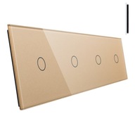LIVOLO SKLENENÝ PANEL 1+1+1+1 DO ZAP TOUCH Z LIVOLO SKLENENÝ PANEL 1+1+1+1 DO ZAP TOUCH Z