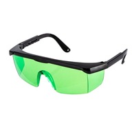 Zelené laserové okuliare na viditeľnosť