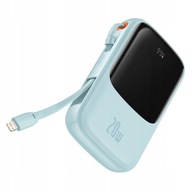 BASEUS POWER BANKA 10000MAH 20W PD BLESKOVÝ KÁBEL BASEUS POWER BANKA 10000MAH 20W PD BLESKOVÝ KÁBEL