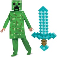 KARNEVALOVÝ KOSTÝM MINECRAFT PRE CHLAPČOV KOSTÝM KRÉER 125-135 KARNEVALOVÝ KOSTÝM MINECRAFT PRE CHLAPČOV KOSTÝM KRÉER 125-135