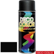 DECO COLOR FARBA V SPREJ ČIERNA RAL 9005 MATNÁ