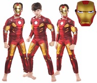OUTFITS IRON MAN AVENGERS MUSCLES MASKA LIGHTS ZVUK 122 128 OUTFITS IRON MAN AVENGERS MUSCLES MASKA LIGHTS ZVUK 122 128