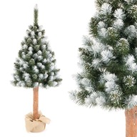 UMELÝ VIANOČNÝ STROMČEK na kmeni DIAMANTOVÁ borovica Vianočný stromček na kmeni 120 cm + JUTA UMELÝ VIANOČNÝ STROMČEK na kmeni DIAMANTOVÁ borovica Vianočný stromček na kmeni 120 cm + JUTA