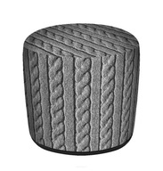 Bertoni Pouf Roller Codura GR Braid - 40x40 cm Bertoni Pouf Roller Codura GR Braid - 40x40 cm