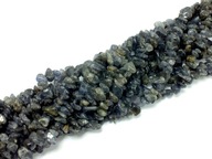 Iolitové plevy 5-12 mm - dlhá šnúra 85 cm Iolitové plevy 5-12 mm - dlhá šnúra 85 cm