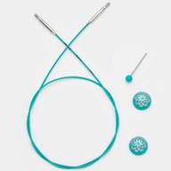 KNITPRO otočná šnúra pre náhradné ihly Mindful 100cm 360 KNITPRO otočná šnúra pre náhradné ihly Mindful 100cm 360