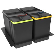 Kôš na triedenie odpadu AXISPACE 60 2x15L 2x7L Kôš na triedenie odpadu AXISPACE 60 2x15L 2x7L