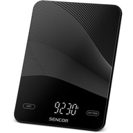 Sencor SKS 7700BK kuchynská váha 10kg Tare Tvrdené sklo presnosť 1g LED Sencor SKS 7700BK kuchynská váha 10kg Tare Tvrdené sklo presnosť 1g LED