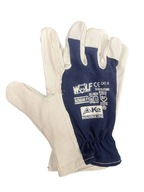 Pracovné rukavice z kozej kože WOLF, veľkosť 11