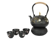 Infuser Čajník Liatinový Džbán 1 L Liatinové šálky Teplejšie Golden Bird Infuser Čajník Liatinový Džbán 1 L Liatinové šálky Teplejšie Golden Bird