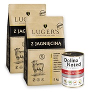 Lugers Junior suché krmivo pre psov 2x5kg + Dolina Noteci hovädzie mäso 400g Lugers Junior suché krmivo pre psov 2x5kg + Dolina Noteci hovädzie mäso 400g
