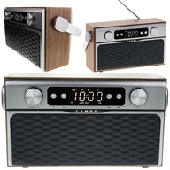 KUCHYNSKÉ RÁDIO V RETRO ŠTÝLE DREVENÉ PRENOSNÉ BLUETOOTH USB FM SD CAMRY KUCHYNSKÉ RÁDIO V RETRO ŠTÝLE DREVENÉ PRENOSNÉ BLUETOOTH USB FM SD CAMRY